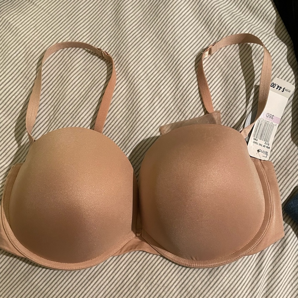 BNWT Felina Strapless/Convertible Bra - 36D